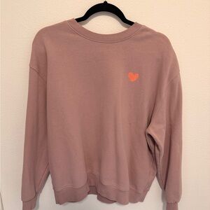 Wild Fable Blush Top with Heart Accent
